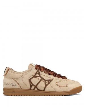 Festival Season Naked Wolfe Exposure Suede Off White | BLZEFP917