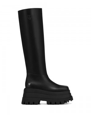 Festival Season Naked Wolfe Sasha Black Leather | ELQAXH083