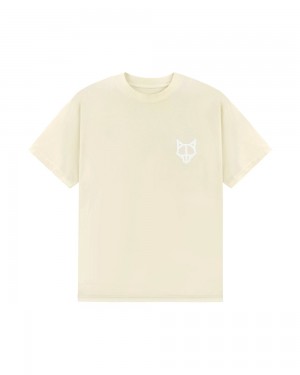 Μπλουζακι Naked Wolfe Classic T-Shirt Off White | KJLWXN306