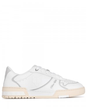 Αθλητικα Παπουτσια Naked Wolfe Transmission White/Grey Leather | HCLYBQ749